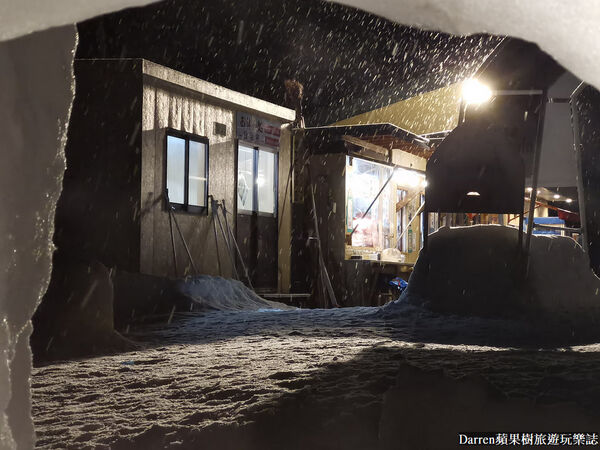 ▲▼長野景點推薦「飯山雪屋村」！雪季期間限定雪洞村餐廳狼煙火鍋。（圖／部落客DARREN提供）
