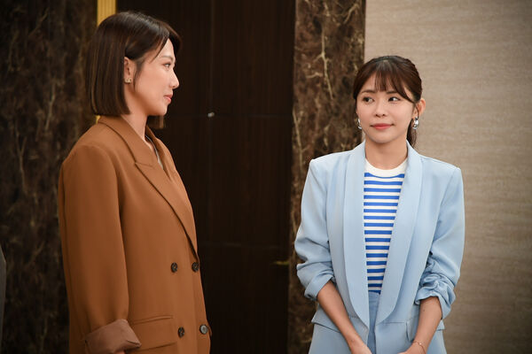 ▲林萱瑜在《百味人生》暗戀陳謙文，卻被情敵大牙攪局。（圖／三立提供）