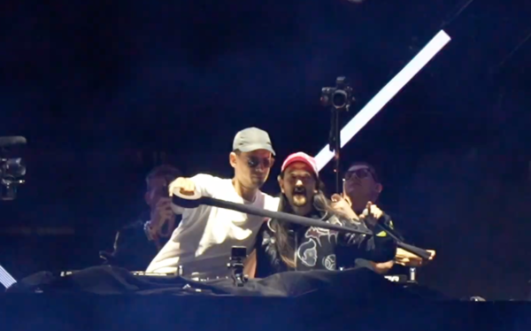 ▲Steve Aoki在Ultra Taiwan重現砸蛋糕傳奇經典。（圖／大風吹創造提供）