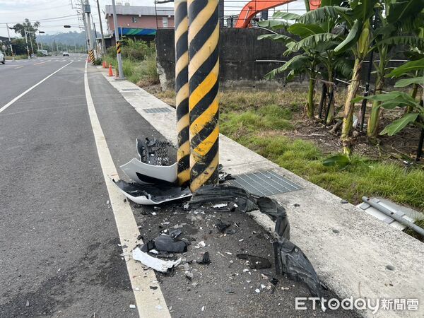 ▲▼中埔鄉裕民村水仔尾附近發生嚴重車禍。（圖／記者翁伊森翻攝）