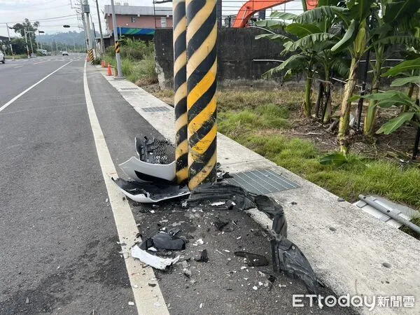 ▲▼中埔鄉裕民村水仔尾附近發生嚴重車禍。（圖／記者翁伊森翻攝）