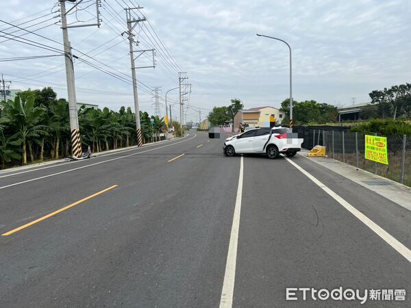 ▲▼中埔鄉裕民村水仔尾附近發生嚴重車禍。（圖／記者翁伊森翻攝）