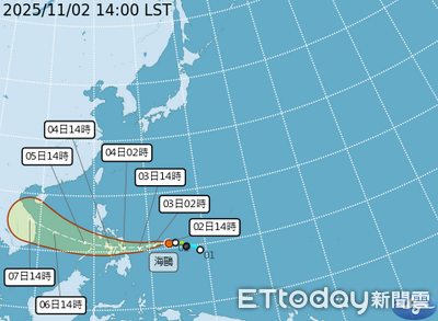 明後天水氣多「3地防大雨」　未來一周還有熱帶系統發展