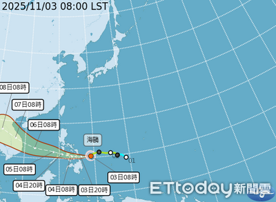 北東持續濕涼到後天　下周又有熱帶系統接近台灣