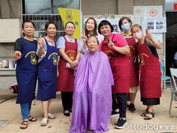 ▲「愛心重車」齊聚集集，傳遞暖心力量。（圖／記者高堂堯翻攝）