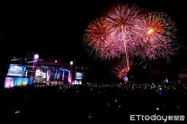 ▲2025台灣大哥大日月潭花火音樂熱鬧落幕。（圖／日月潭國家風景區管理處提供）