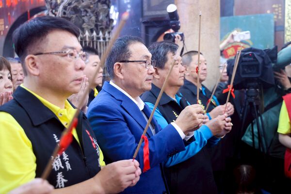 ▲板橋慈惠宮、白沙屯拱天宮百年會香。（圖／新北市新聞局提供）