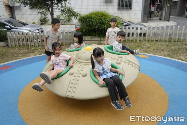 ▲南投市一日3座親子公園開幕。（圖／南投市公所提供）