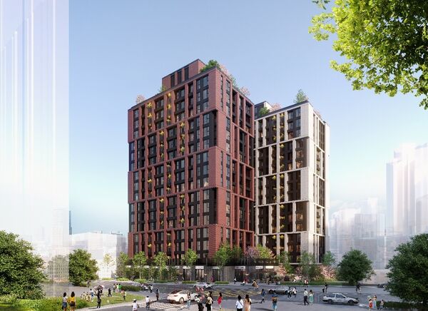 ▲「土城清水案」更新後模擬圖。（圖／翻攝自新北住都中心）