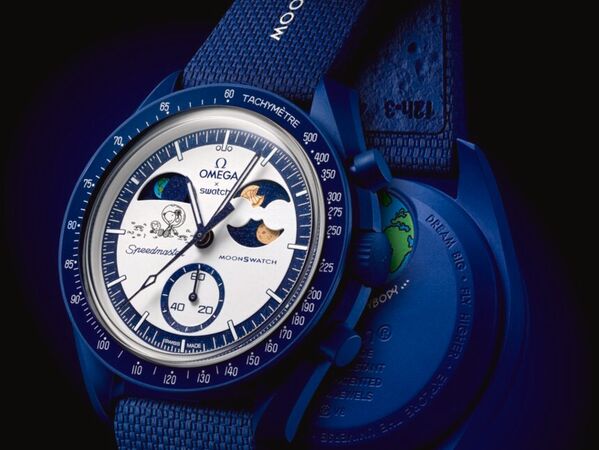 Swatch月亮被海狸咬一口 　11月滿月錶5日開搶