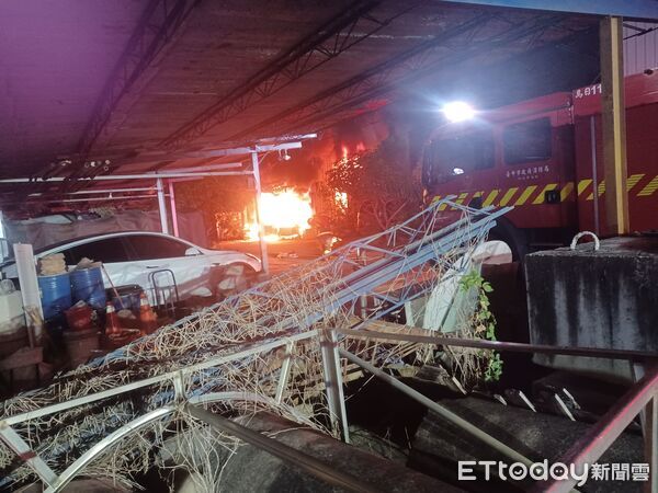 ▲▼台中烏日縱火案，母女1死1重傷。（圖／記者游瓊華翻攝）