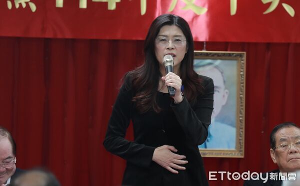 ▲▼中國國民黨114年度中央評議委員會議-鄭麗文。（圖／記者周宸亘攝）