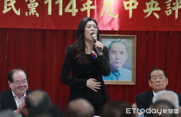 ▲▼中國國民黨114年度中央評議委員會議-鄭麗文。（圖／記者周宸亘攝）