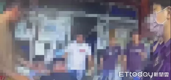 ▲▼岡山鬥毆             。（圖／記者陳宏瑞翻攝）