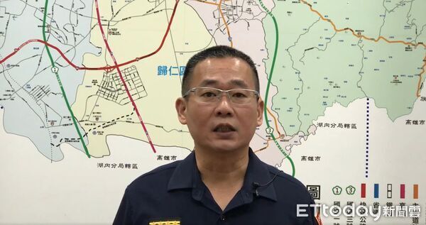 ▲台南仁德區中山路疑發生汽機車糾紛，傳出辣椒水噴灑事件。（民眾提供，下同）