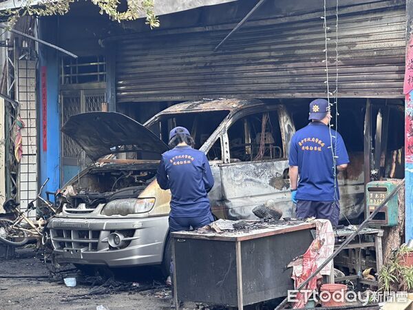 ▲▼台中烏日縱火，母女1死1傷。（圖／記者白珈陽翻攝）