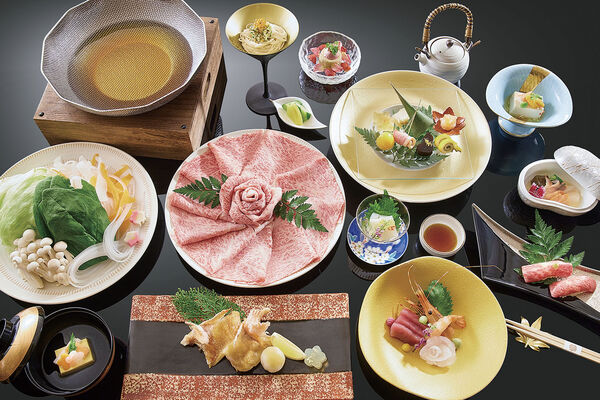 ▲▼JR東日本大飯店含日本A5和牛涮涮鍋雙人套餐。（圖／業者提供）