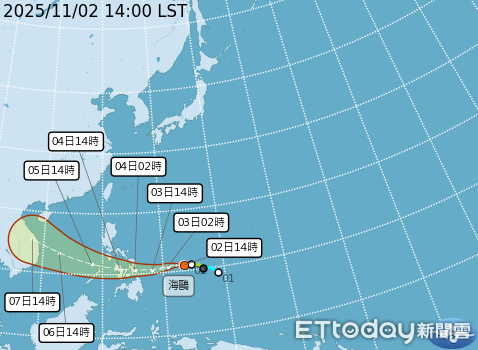 明後天水氣多「3地防大雨」　未來一周還有熱帶系統發展