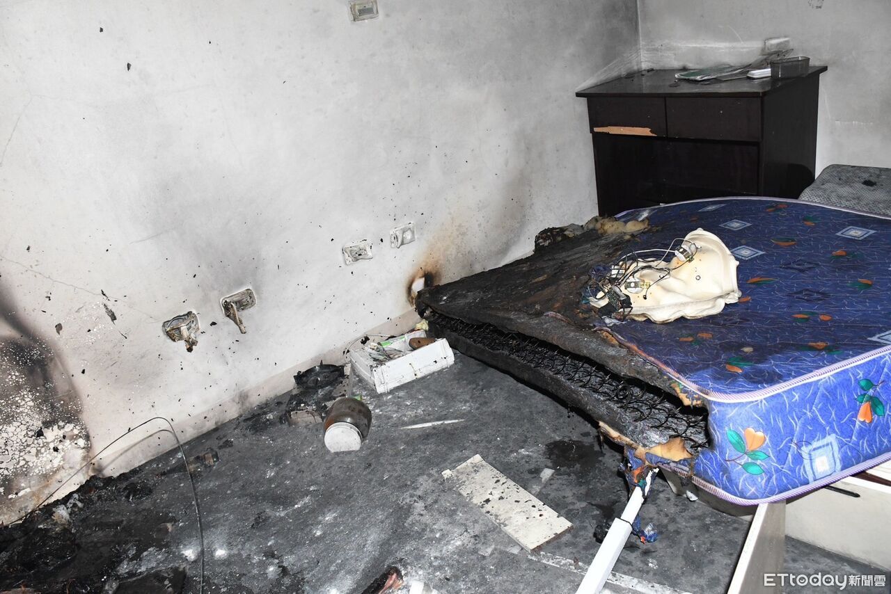 租約到期不搬還欠房租 花蓮無業女「心情不好」燒床墊險釀災