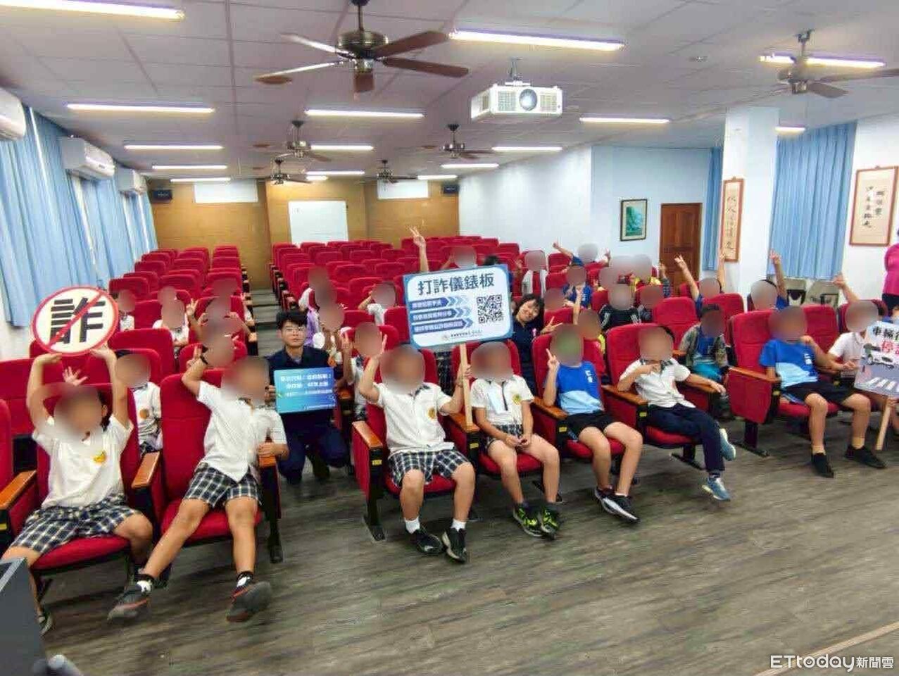 寶桑警走入校園宣導交通與防詐　守護學童安全學習環境