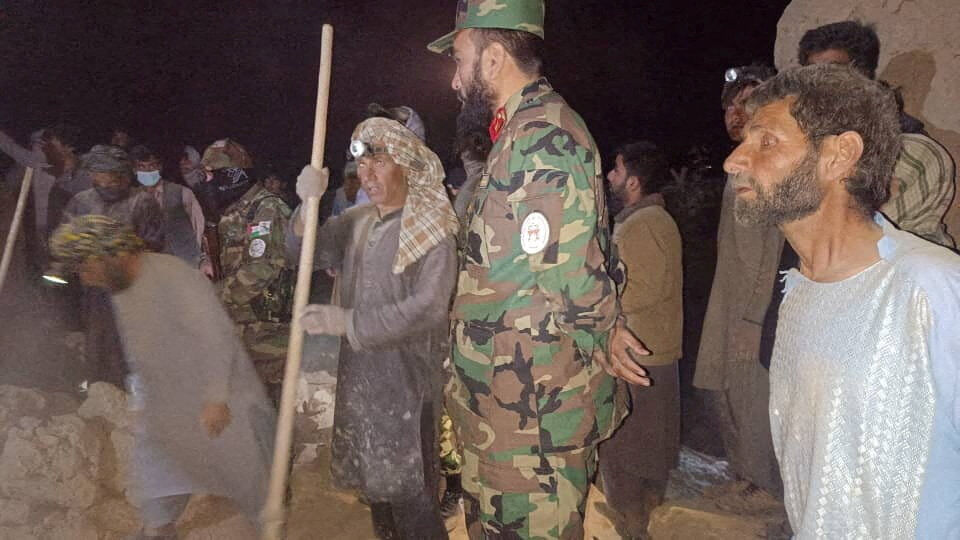 ▲▼ 阿富汗規模6.3地震。（圖／路透）