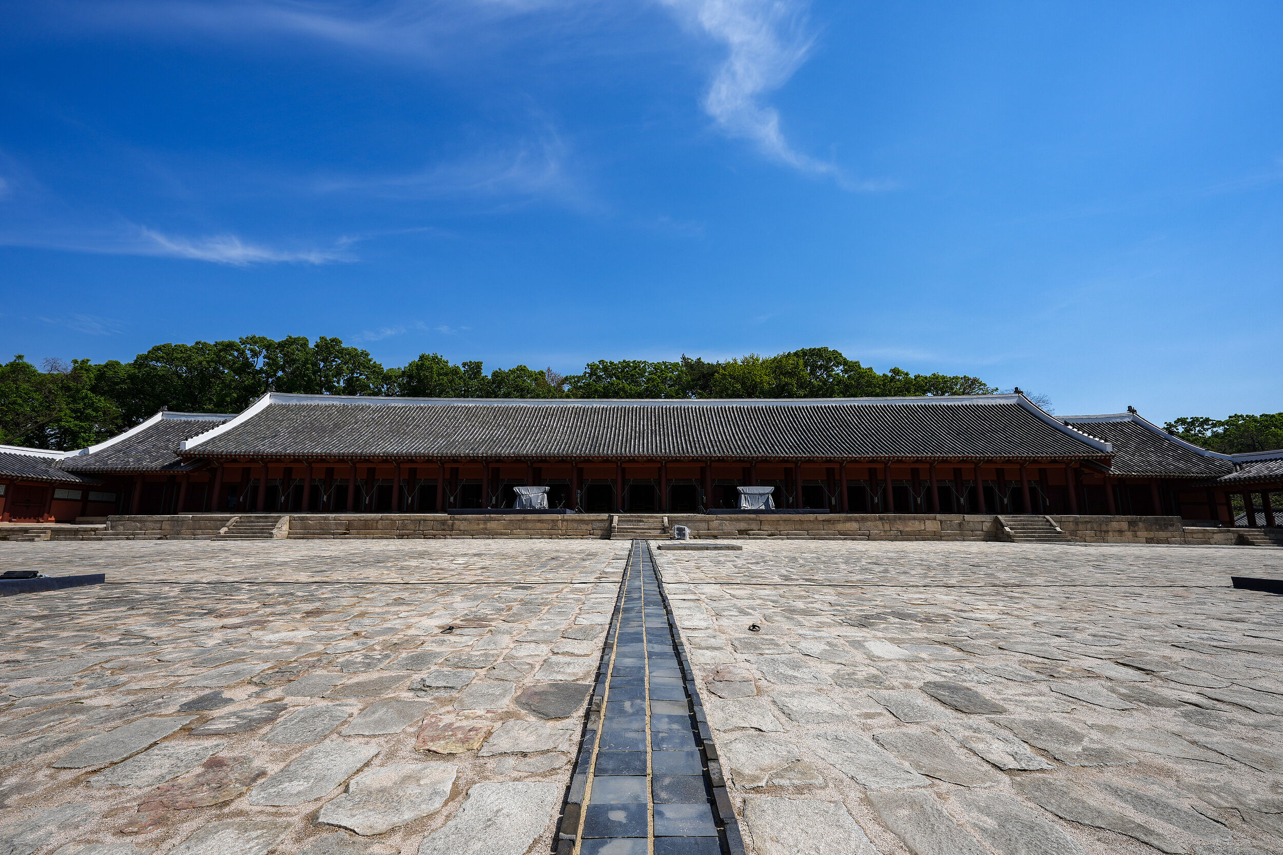 ▲▼被認定為世界遺產的宗廟，為朝鮮王朝與大韓帝國的重要文化資產。（圖／VCG）