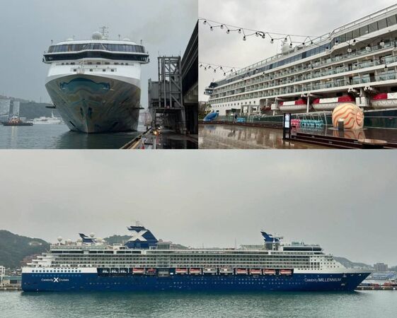 ▲到基隆港可以近距離觀賞郵輪。（圖／基隆港務分公司提供）