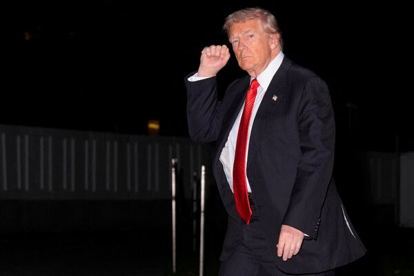 ▲▼川普。（圖／路透）