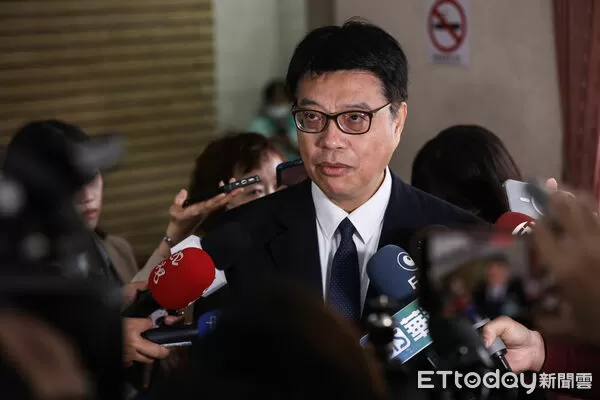 ▲陸委會主委邱垂正出席施政總質詢。（圖／記者林敬旻攝）