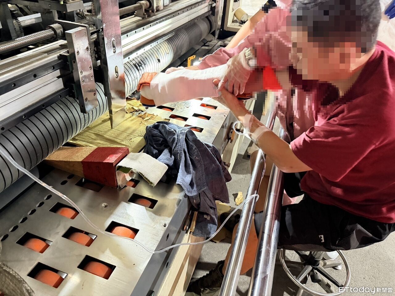新營工廠切紙機夾人　南消、奇美醫聯手搶救黃偉哲肯定表現