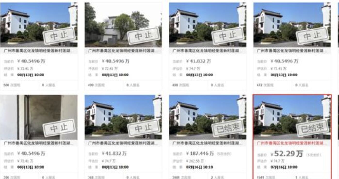 ▲廣州最慘豪宅開發商破產跑路，小區破敗如同鬼城。（圖／翻攝微博）