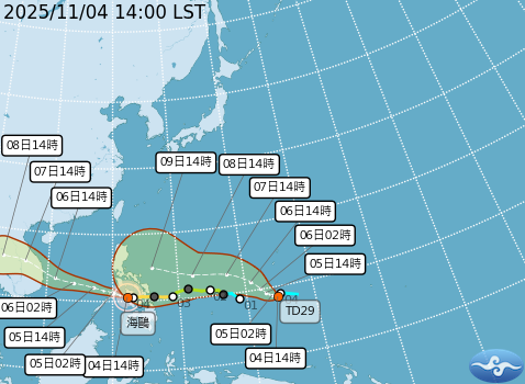▲▼未來一周天氣。（圖／氣象署提供）