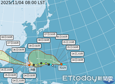 鳳凰颱風最快今天生成 下周不排除以「中颱等級」接近台灣