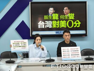 批賴清德政府對美外交零分! 國民黨團酸:既生龍何生燮