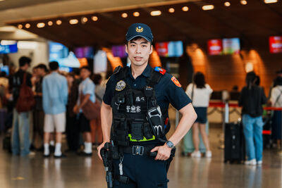桃機航警「阻詐救人、追查慣竊」守護機場秩序