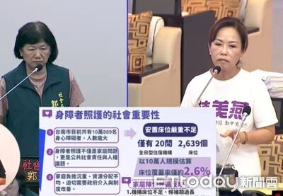 林美燕率百位長輩上議會 爭取台南灣裡設醫院、籲調高弱勢補助