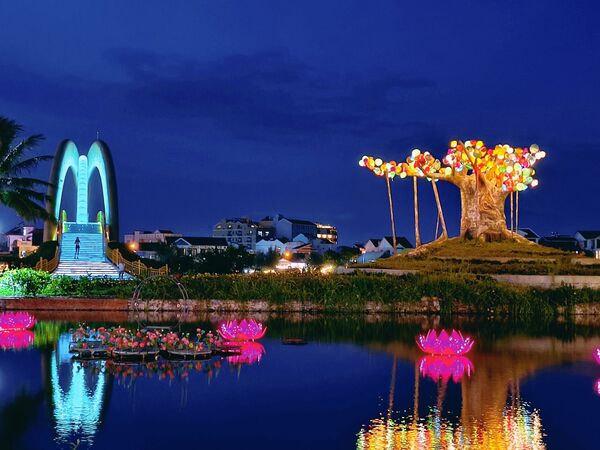 ▲▼會安印象秀。（圖／部落客混血珊莎的奇幻旅程授權提供）