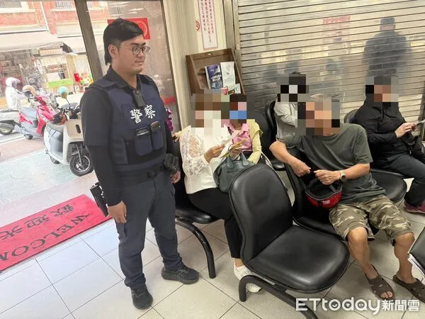 ▲里港警方確認林姓夫妻未遇到詐騙。（圖／記者陳崑福翻攝）