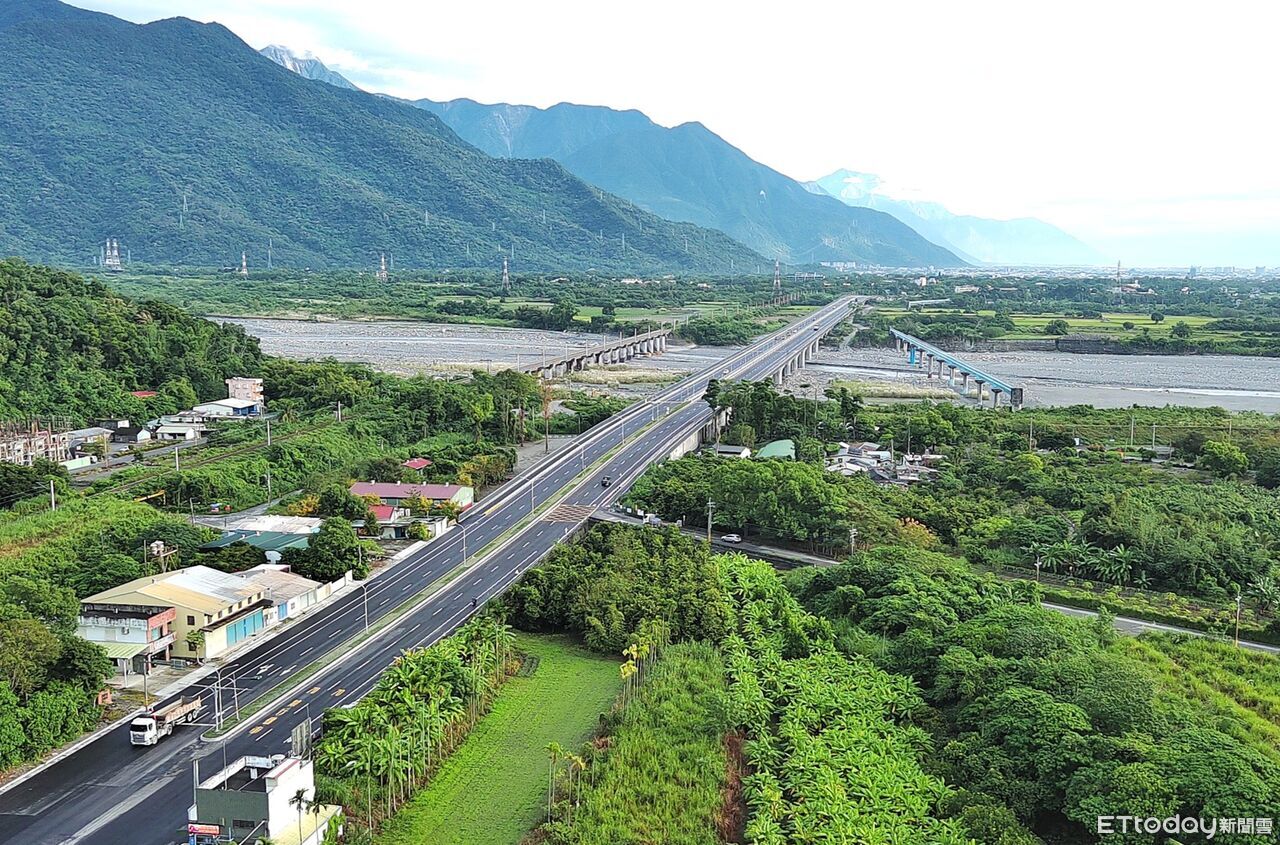 台9線花蓮「吉安-壽豐」木瓜溪橋歷經5年改建　11/7完工通車
