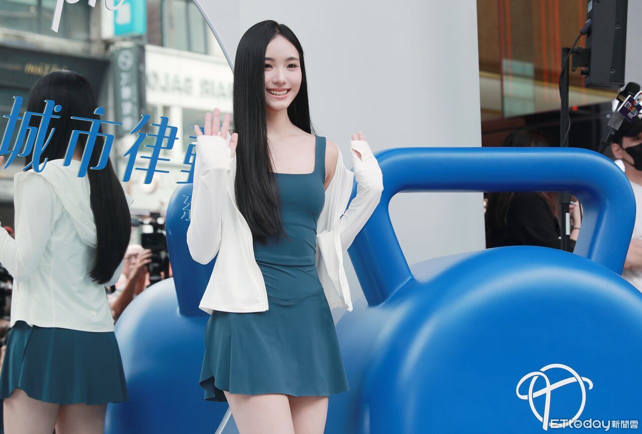 ▲▼小S二女兒Lily出席黛安芬Triumph Athleisure快閃店活動。（圖／記者周宸亘攝）