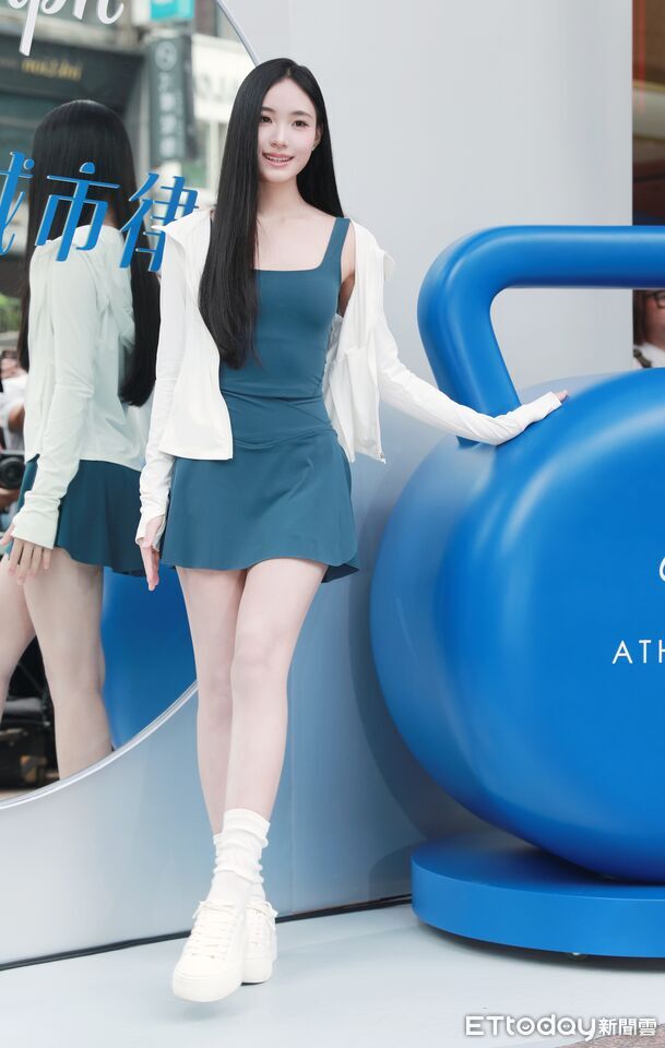 ▲▼小S二女兒Lily出席黛安芬Triumph Athleisure快閃店活動。（圖／記者周宸亘攝）