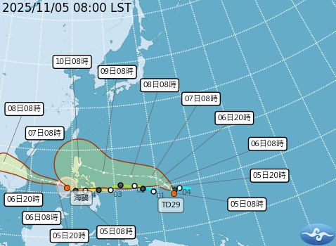 ▲▼未來一周天氣。（圖／氣象署提供）
