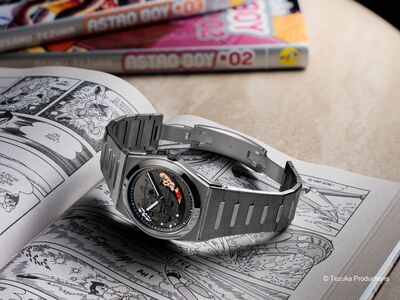 原子小金剛飛上錶盤　17萬聯名錶全球限量178只