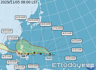 準鳳凰颱風3路徑都將影響台灣　周末北轉角度是關鍵