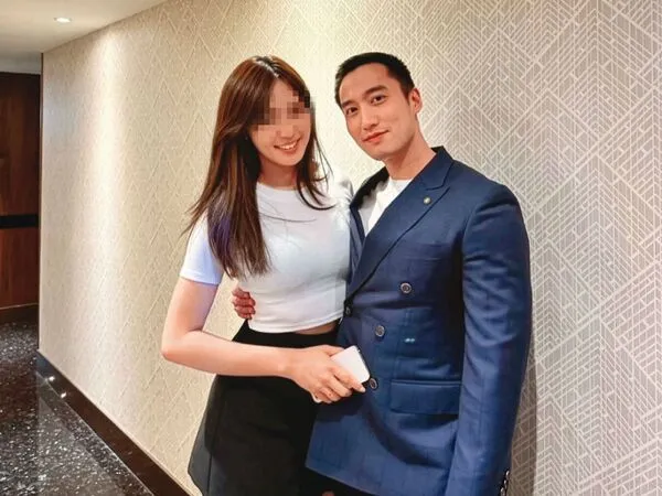 賴弘國（右）和老婆Alice（左）3年婚姻傳出生變。	（翻攝自賴弘國IG）