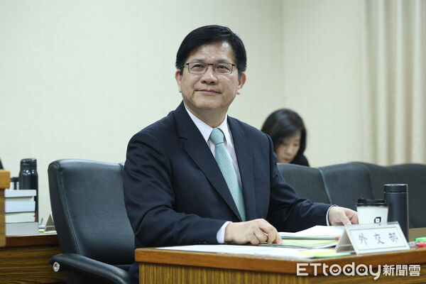 ▲外交部長林佳龍赴立法院專案報告。（圖／記者林敬旻攝）