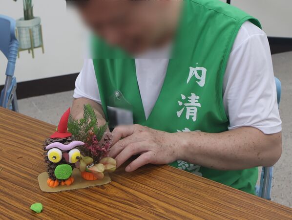 ▲▼法務部矯正署八德外役監獄結合台灣園藝輔助治療協會專業師資推動「綠色療癒力」課程。（圖／法務部矯正署八德外役監獄提供）