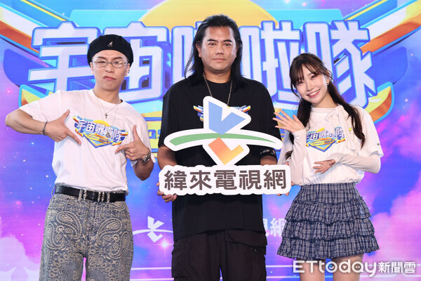 ▲▼  緯來宇宙啦啦隊相記者會-派翠克,B2,麻由。（圖／記者黃克翔攝）