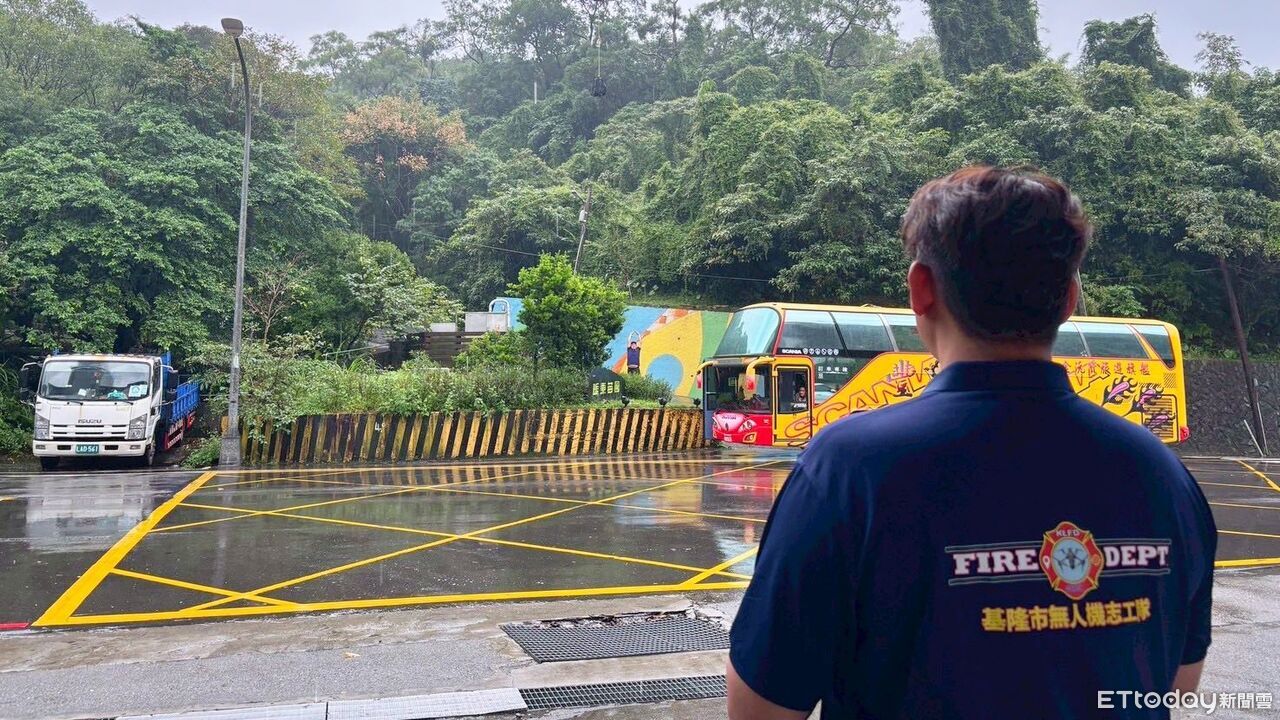 中央警大參訪基隆無人機隊　交流科技救災AI辨識技術