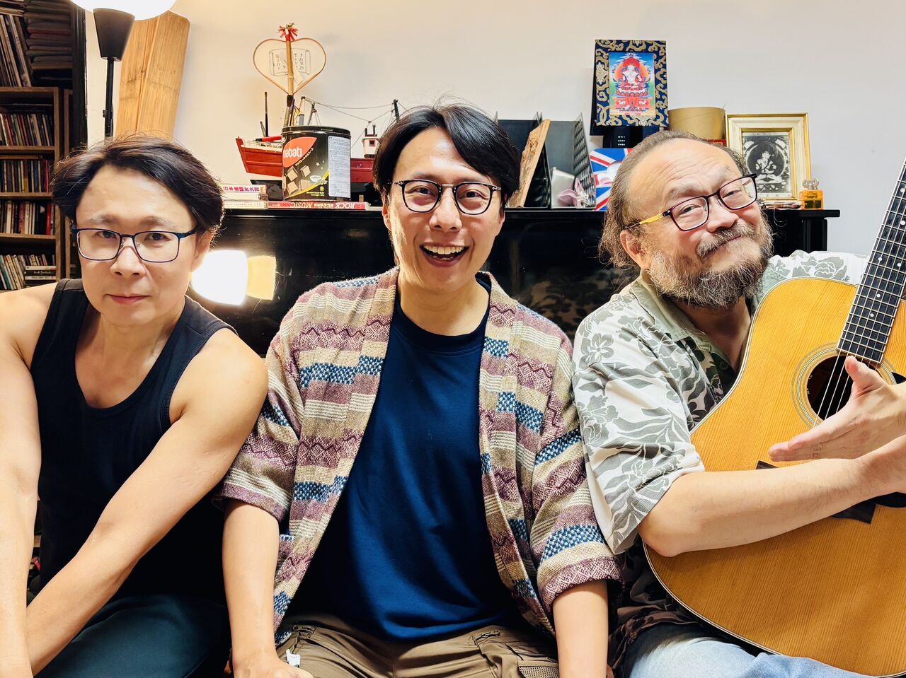 ▲▼劉志遠、張啟樂、謝宇威為「2025好友港節市集」登台獻唱。（圖／好友港節提供）